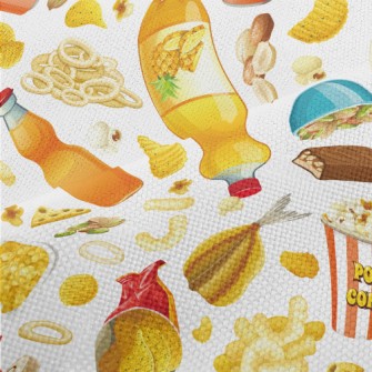 Soda Cookies Snacks Performance Linen