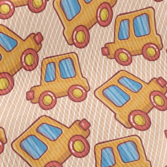 Cute And Energetic Car Standard Corduroy