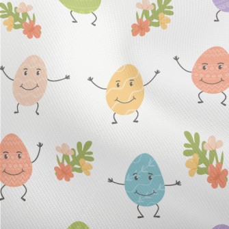 Anthropomorphic Colored Eggs Dobby