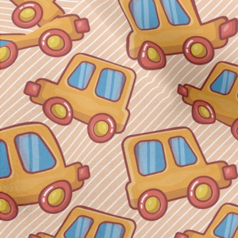 Cute And Energetic Car Micro Fleece