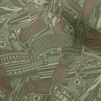 Submachine Gun Grenade Micro Fleece