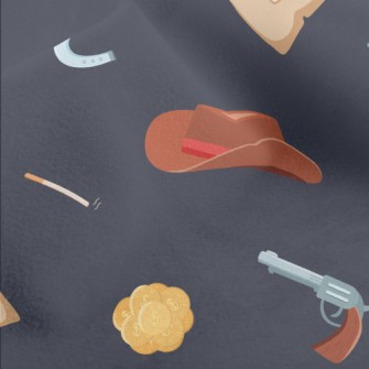 Western Cowboy Micro Fleece