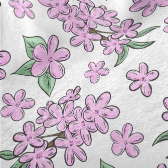 Blooming Cherry Trees Minky