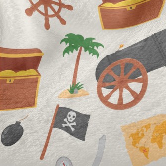 Pirate Treasure Knife Minky