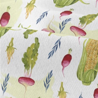Watercolor Corn Beetroot Modern Jersey
