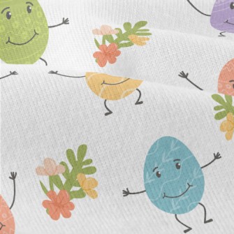 Anthropomorphic Colored Eggs Modern Jersey