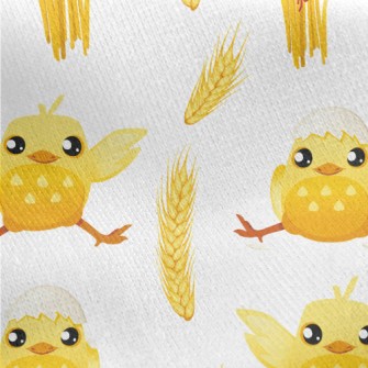 Chicken And Wheat Jersey Backed Fleece