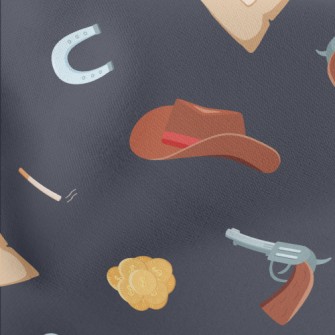 Western Cowboy Lightweight Cotton Poplin