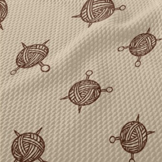 Yarn Ball Needle Birdseye Piqué