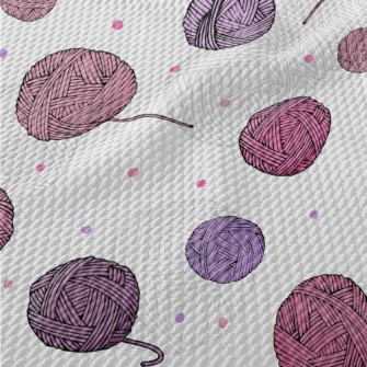 Dots Of Wool Ball Birdseye Piqué
