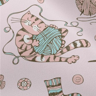 Cat Wool Socks Chiffon
