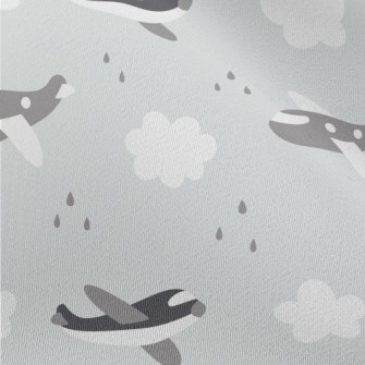 Flying Sky Airplane Chiffon