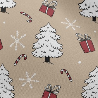 Snow White Christmas Tree Gift Chiffon