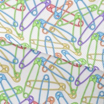 Colorful Safety Pins Waterproof Oxford
