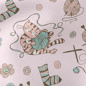 Cat Wool Socks Waterproof Canvas
