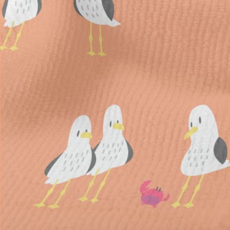 Cute Seagull Family Terry