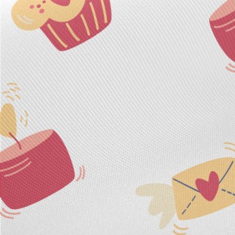 Romantic Candle Cake Twill