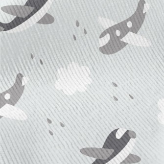 Flying Sky Airplane Standard Corduroy