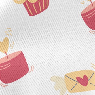 Romantic Candle Cake Standard Corduroy
