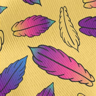 Beautiful Gradient Feathers Standard Corduroy