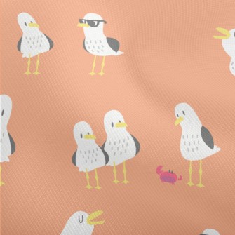 Cute Seagull Family Dobby