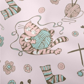 Cat Wool Socks Dobby