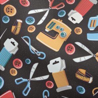 Sewing Machine Button Scissors Dobby