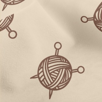 Yarn Ball Needle Micro Fleece