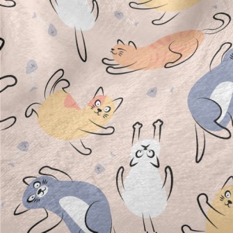 Funny Jumping Cat Minky