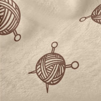 Yarn Ball Needle Minky
