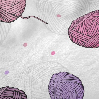 Dots Of Wool Ball Minky