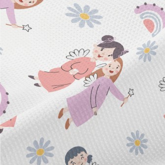 Cute And Gentle Little Fairy Piqué