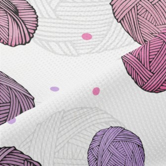 Dots Of Wool Ball Piqué