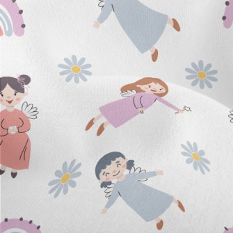 Cute And Gentle Little Fairy Lightweight Performance Linen