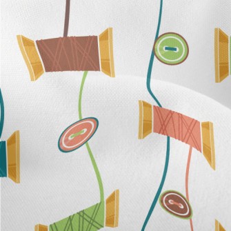 Sewing Thread And Buttons Lightweight Performance Linen