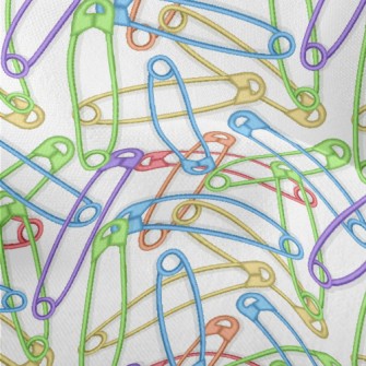 Colorful Safety Pins Lightweight Performance Linen