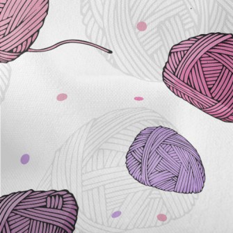 Dots Of Wool Ball Lightweight Performance Linen