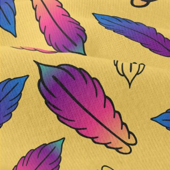 Beautiful Gradient Feathers Modern Jersey