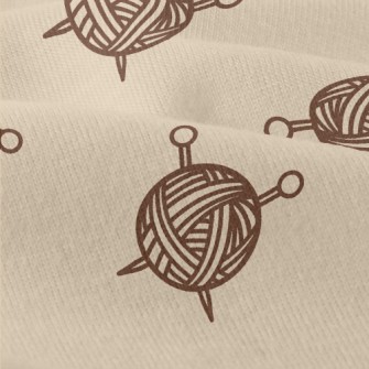 Yarn Ball Needle Modern Jersey