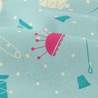 Bead Needle Button Thread Modern Jersey