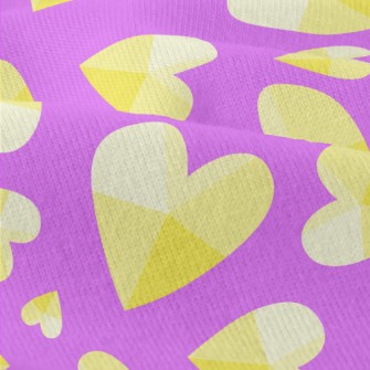 Shiny Gradient Heart Modern Jersey