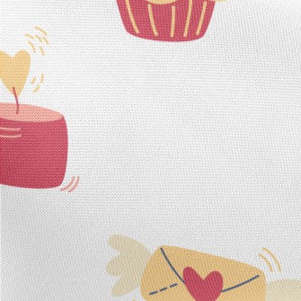 Romantic Candle Cake Pongee