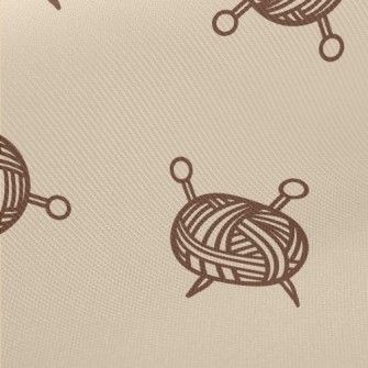 Yarn Ball Needle Midweight Cotton Poplin