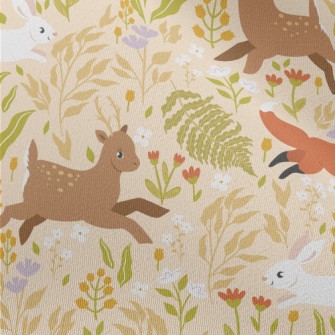 Small Animals Running On The G Chiffon