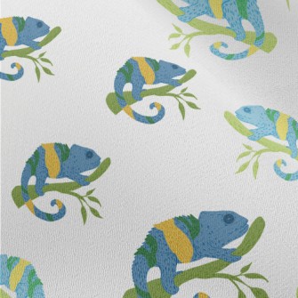 Chameleon In The Rainforest Chiffon