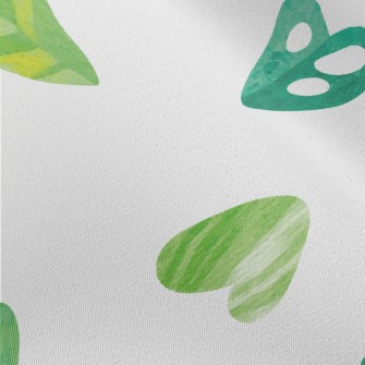 Green Heart Shaped Monstera Le Chiffon