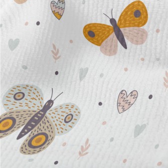 Cute Butterfly With Colorful W Terry