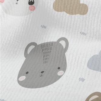 Cute Panda With Friends Terry