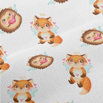 Fox And Hedgehog Celebrate Val Performance Linen