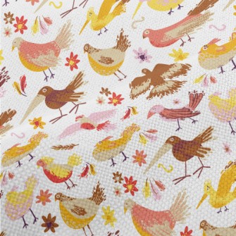 Happy And Funny Birds Performance Linen